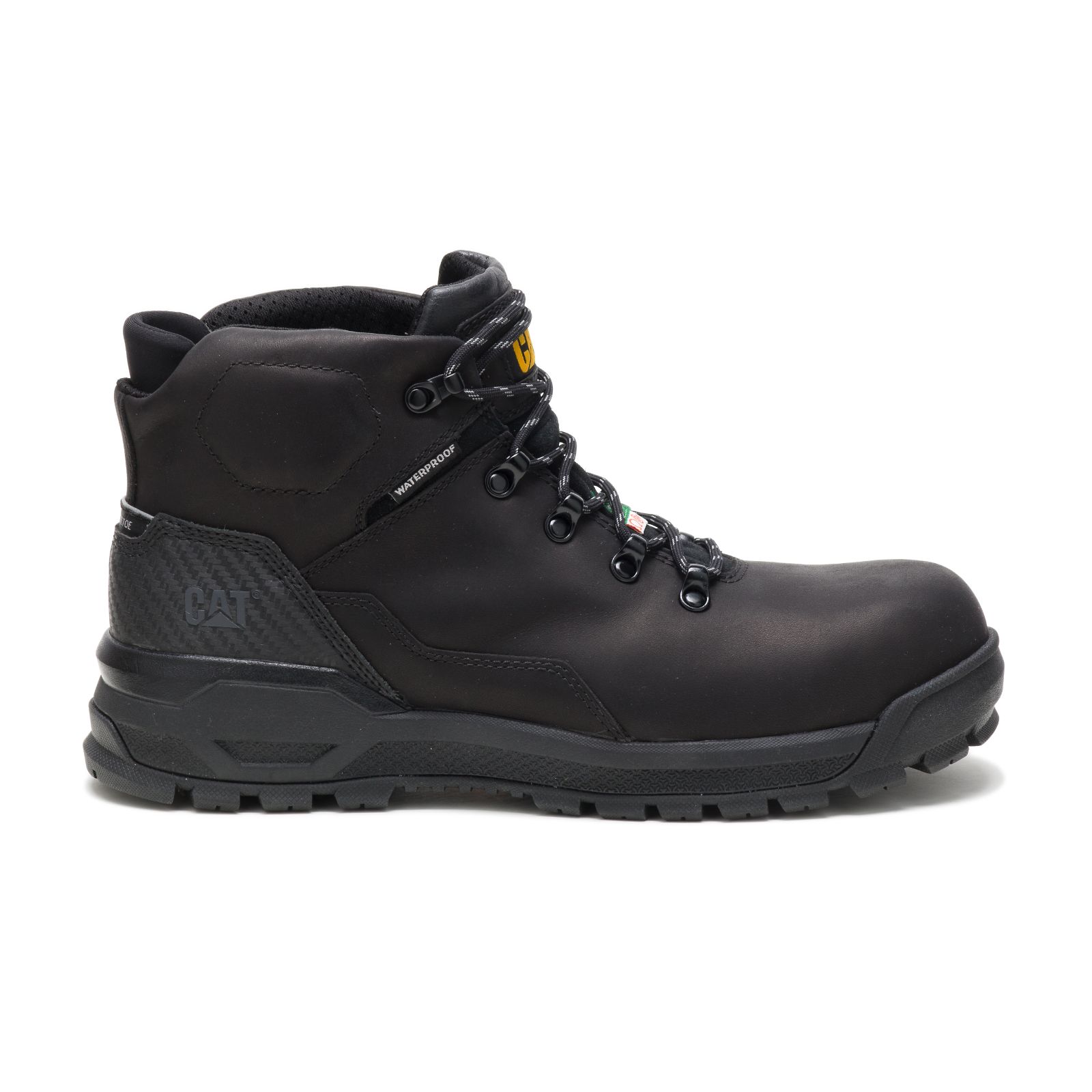 Caterpillar Kinetic Ice+ Waterproof Thinsulate™ Composite Toe Csa - Mens Work Boots - Black - NZ (321XVIJDW)